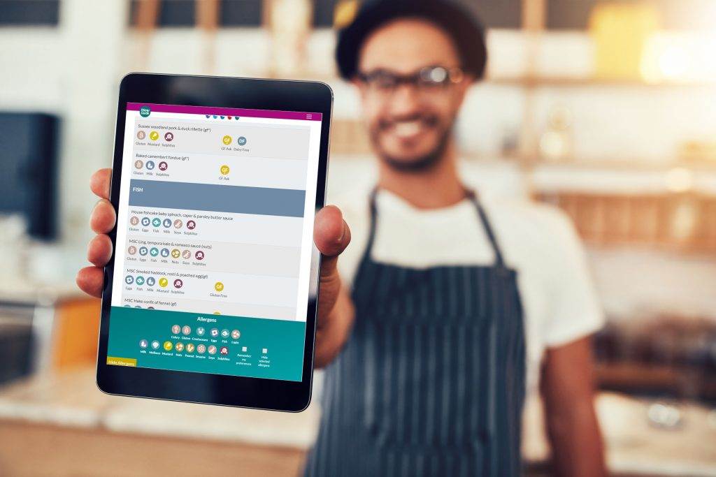 Menu Guide- an online allergen menu creation tool